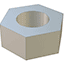 Nut Din 934 download 3D model